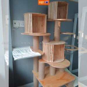 Nhà cây cho mèo khổng lồ độc đáo CBCH035