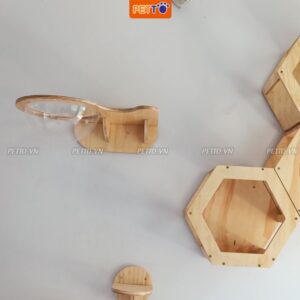 Nhà cho mèo đính tường độc đáo đẹp mắt decor nhà CZ006