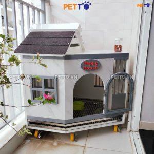 Nhà cho chó ỐP PVC kết hợp NGÓI BITUM DH021