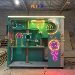 Chuồng GỖ cho mèo PREMIUM CC119