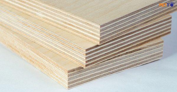 Gỗ Plywood được ép từ nhiều lớp ván mỏng lại với nhau