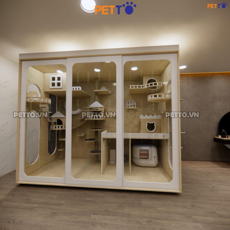 Vật liệu làm tủ mèo