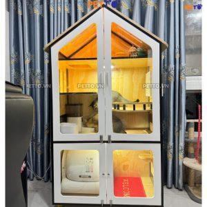Nhà mèo mái nhọn CC140