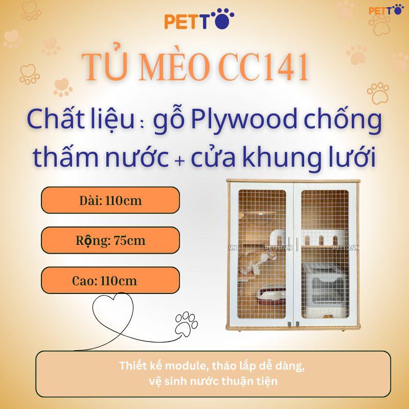 Tủ mèo CC141
