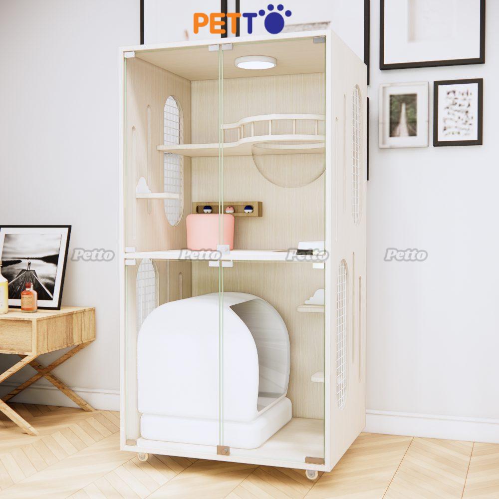 Tủ mèo basic gỗ MDF CC193