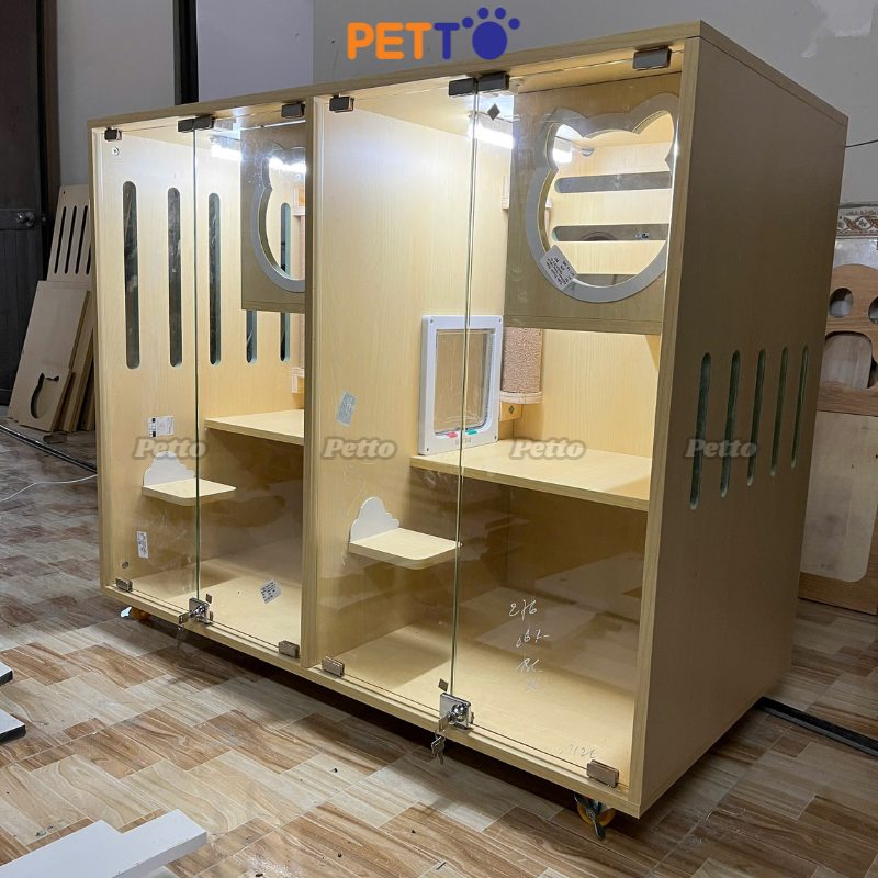 Tủ mèo basic gỗ MDF CC242