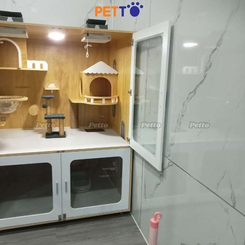 Tủ mèo Lux gỗ size Ngang 1400 1000 1832mm CC291