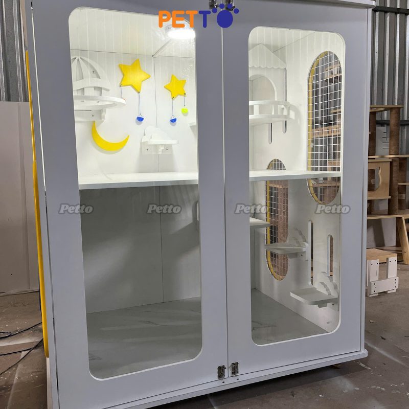 Tủ mèo Lux Plywood size Ngang 1300 1000 1500mm CC259