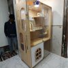 Tủ mèo Lux gỗ Plywood size Ngang 1100 * 600 * 1800mm CC261