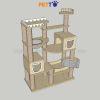 Cat tree cho mèo bằng gỗ Plywood nhiều tiện nghi CH079