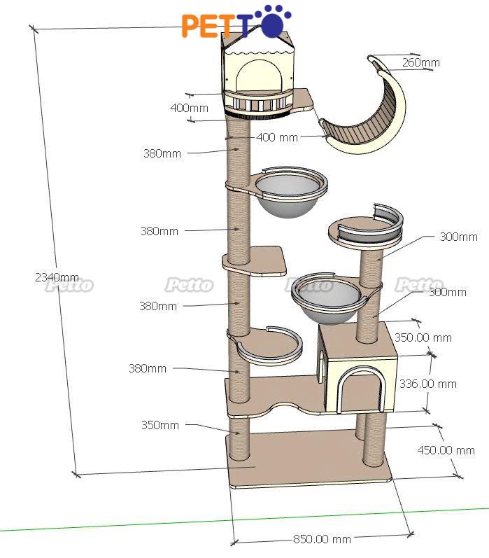 Cat wall đính tường CZ049