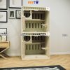 Phòng khách sạn mèo gỗ MDF size 800mm * 600mm * 1500mm CC313
