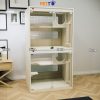 Chuồng lưu trú cho mèo gỗ MDF size 800mm * 600mm * 1500mm CC315
