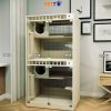 Phòng lưu trú cho mèo gỗ MDF size 800mm * 600mm * 1500mm CC314