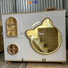 Tủ gỗ cho mèo lux gỗ Plywood hình mặt mèo size 1300mm * 600mm * 1036mm CC309