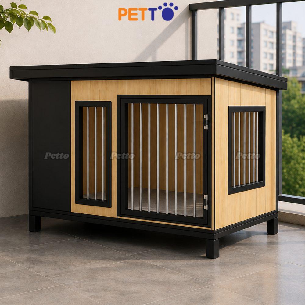 Chuồng gỗ cho chó gỗ DH048