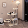 Cat tree cho mèo bằng gỗ Plywood kích thước 600mm 400mm 1050mm CH086
