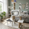 Cat tree bằng gỗ cho mèo cao 1m4 CH090